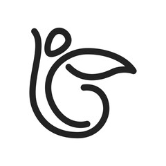 wellness logo template. Icon Illustration Brand Identity. Isolated and flat illustration. Vector graphic