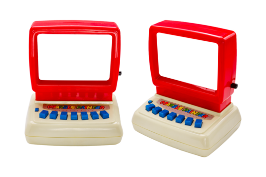 Retro Red Cube Game Toy with buttons PNG.Retro Vintage  PNG.Classic Cube Games Retro Box with transparent.Retro Game Console Marble Gaming Toy PNG.Vintage Retro TV Game Toy PNG.For graphic resources.