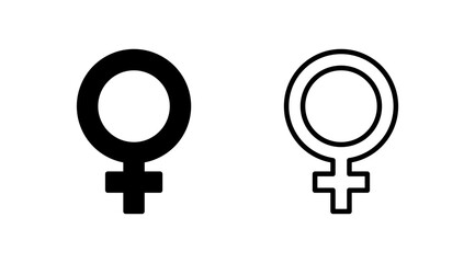 Female icon vector. toilet icon. restroom sign. gender