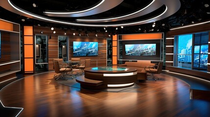 news Virtual set studio for chroma footage Realize your vision for a professional-looking studio