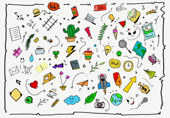 music notes background