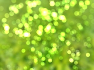 Obraz premium green bokeh background