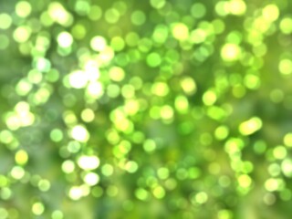 Obraz premium green bokeh background