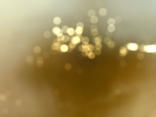 abstract gold bokeh background