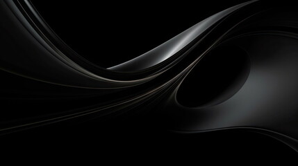 abstract smooth black background, closeup texture of black color