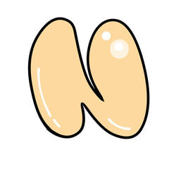 graffiti alphabet bubble