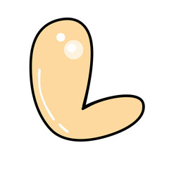 graffiti alphabet bubble