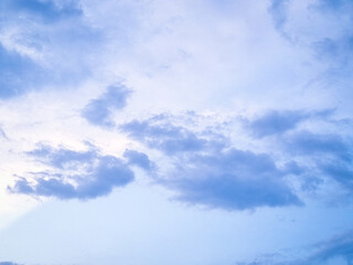 blue sky with clouds