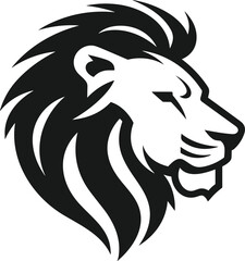Fototapeta premium The lion, a symbol of courage and untamed spirit