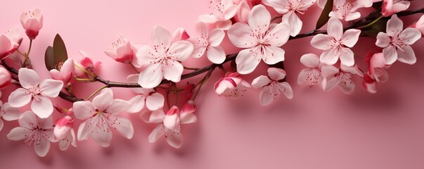 Fototapeta na wymiar Soft pink roses on a pink background