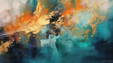 Abstract painting background Generative AI