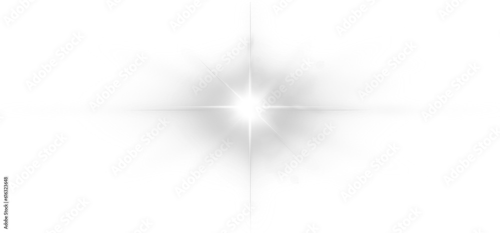 Wall mural radiant glow effects