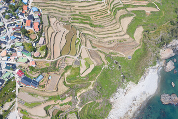 Fototapeta premium seaside village scenery 