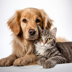 Cat and dog , Generative AI