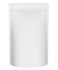 Blank white package. 3D Rendering