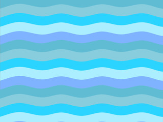 seamless pattern with waves