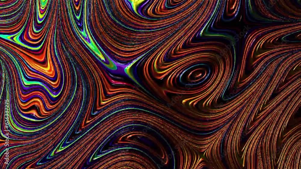 Canvas Prints abstract colorful neon marble, 3d mountain map relief texture with mixing liquid color. modern backg