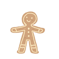 ginger candy Christmas Symbols  Colorful christmas icons isolated