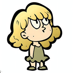 Obraz premium little girl