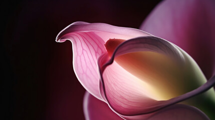 calla lily close-up 