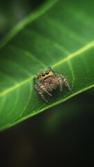 this is the photo of a baby spider