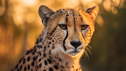 Obraz na płótnie Canvas cheetah Generative AI