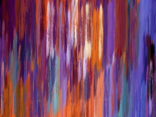 Colorful oil paint brush abstract background purple