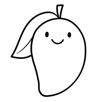 recommend clip art: Cute mango