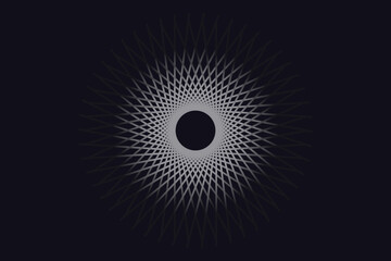 vector abstract dynamic spiral lines background