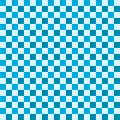 blue squares on a light blue background. Seamless abstract background. Vector illustration.