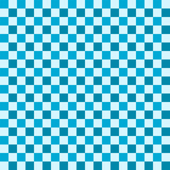 blue squares on a light blue background. Seamless abstract background. Vector illustration.