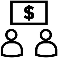 Trade Outline Vector Icons