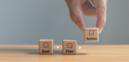 Goal plan action, Business action plan strategy, outline all the necessary steps to achieve your...