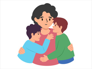 Father day People Character illustration