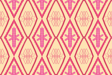 Abstract ethnic geometric pattern design for background.American,Mexican style design for background,vector,illustration,fabric,clothing,carpet,textile,wrapping,batik,embroidery