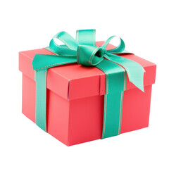 Obraz premium gift box isolated on transparent background cutout