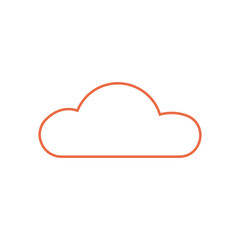 World Photography Day. August 19. Cloud on white background. Retro groovy style. Holiday concept. Background, banner, card and poster. Vector illustration.