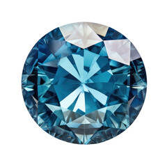 gemstone isolated on transparent background cutout