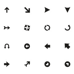 Mini Arrows Vector Icon