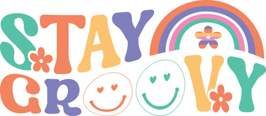 Retro Groovy Design Bundle