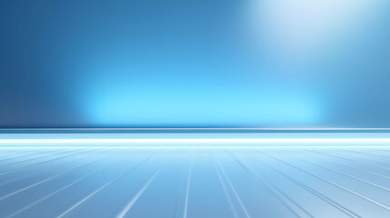 Abstract futuristic technology background, Minimalistic blue architectural background, modern design for poster, cover, branding, website, product showcase, AI generated.