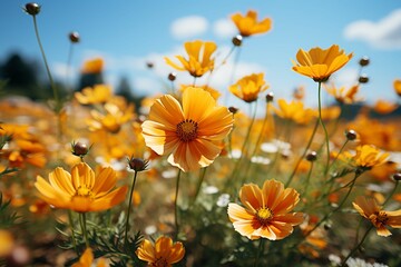 flowers in the field