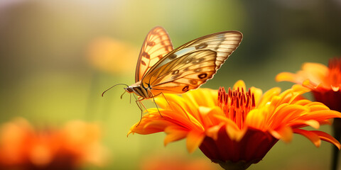 Beautiful Butterfly in Morning Nature
Serene Morning Nature with Flying Butterflies
Tranquil Butterfly Flight in Nature AI Generated