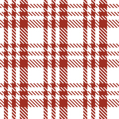 Tartan Plaid Seamless Pattern. Checker Pattern. Template for Design Ornament. Seamless Fabric Texture. Vector Illustration