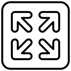 Expand Basic UI icon