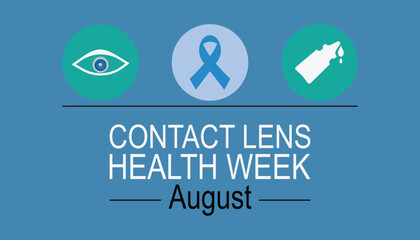 Contact lens health week is observed every year in August. Healthy contact lens hygiene practices