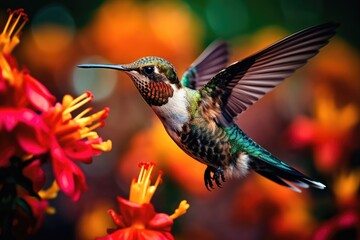 Hummingbird Magic Enchanting Nectar Seekers