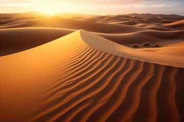 Fototapeta na wymiar Desert Sands Arid Dunes