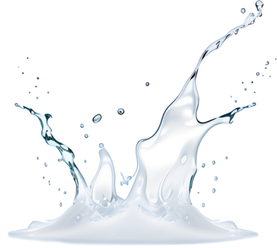 Crown water Liquid splash transparent