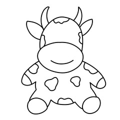 Cow lineart